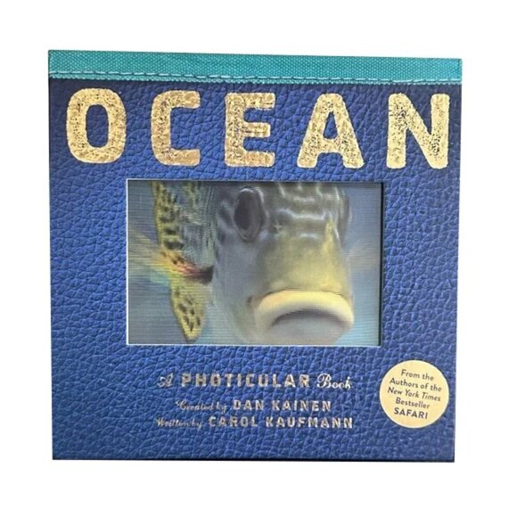 ❤️🆕 OCEAN Photicular Book 🐠 🦈 - Picture 1 of 7
